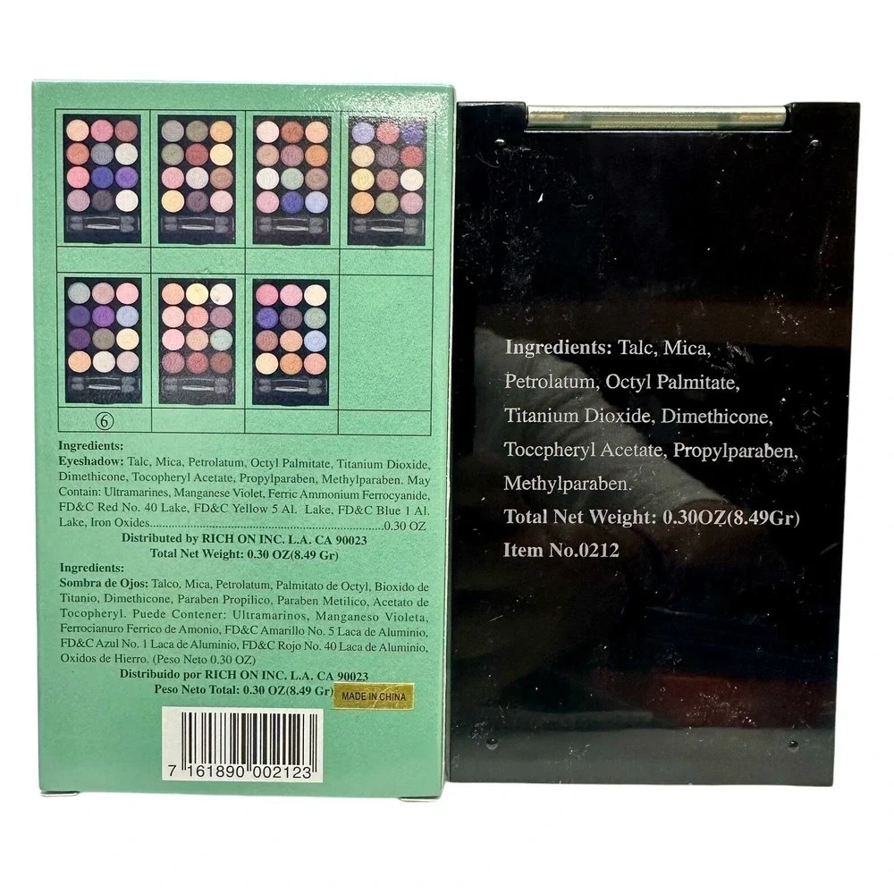 Elegant Eye Shadow Kit #0211-3 & #0212-6 / Lot‎ Of 2 BR